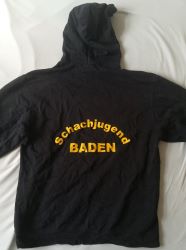 Hoodie von hinten